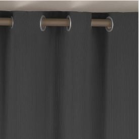 Cortina Para Quarto E Sala 2,60X2,30 M R&uacute;stica Madri Havan Casa - Cinza Escuro 