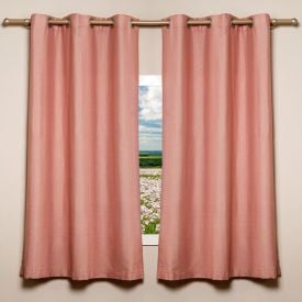 Cortina Para Sala Ou Quarto Rústica Veneza 2,40X1,70 M Havan Casa - Bridal Rose