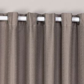 Cortina Para Quarto Ou Sala 4,00X2,30M Rústica Veneza Havan Casa - Cru