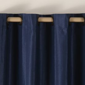 Cortina Para Quarto E Sala 2,60X2,30 M Rústica Pantex Havan Casa - Denim