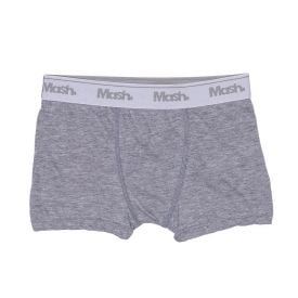 Cueca Boxer Infantil Algodão Lisa Mash