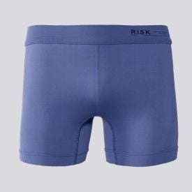 Cueca Boxer Masculina De Microfibra Com Brasão Risk