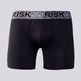 Cueca Boxer Masculina De Microfibra Com Elástico Sublimado Risk