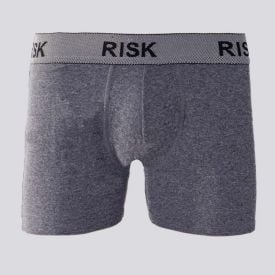 Cueca Boxer Masculina De Poliamida Risk