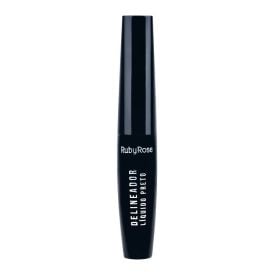 Delineador Líquido Ruby Rose - 5,8ml