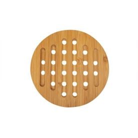 Descanso De Panela Redondo Ecokitchen 15Cm Mimo - Bambu