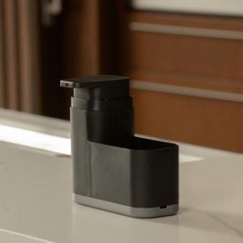 Dispenser Organizador Porta Detergente Liv 550Ml Ou - PRETO