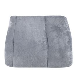 Edredom Casal 100% Poliéster Plush Provence Havan Casa - Cinza