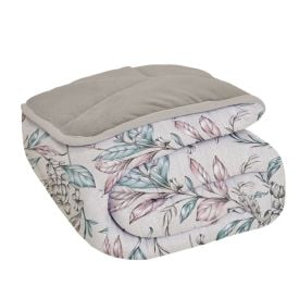 Edredom Casal Comfort Plush Dupla Face Havan Casa - Joly Taupe