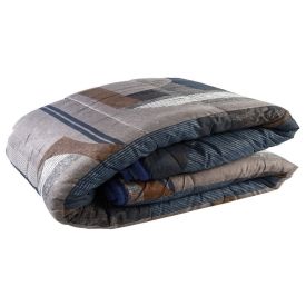 Edredom Casal Dupla Face Napoli Havan Casa - Davi Azul 