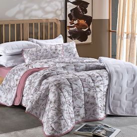 Edredom Casal Malha 100% Algodão Montreal Havan Casa - Sofia Rose