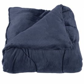Edredom King Plush Inove Provence Havan Casa - Azul Mariner