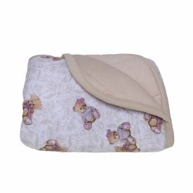 Edredom para Berço Malha 100% Algodão Havan Baby - Ursinha 2020