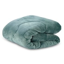 Edredom Provence Liso Queen 2,20M X 2,40 m - Verde