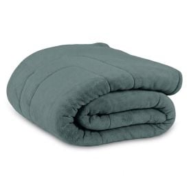 Edredom Provence Liso Queen 2,20M X 2,40 m - Verde