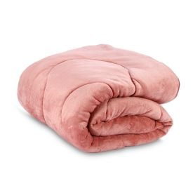 Edredom Provence Liso Solteiro 1,60M X 2,20 m - Argila