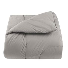 Edredom Queen/King 100% Algodão Buona Fortuna - Cinza/Prata