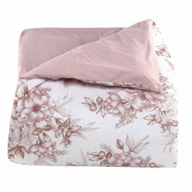 Edredom Queen/King 100% Algodão Buona Fortuna - Cecilia Rosa
