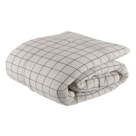 Edredom Queen de Malha Tóquio/Mescla Milano Havan Casa - Grid