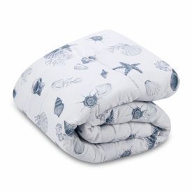 Edredom Queen/King 100% Algodão Buona Fortuna - Brisa Do Mar Azul 2