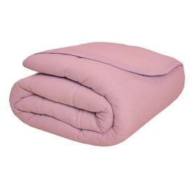 Edredom Queen Malha Dupla Face Havan Casa - Rosa Make