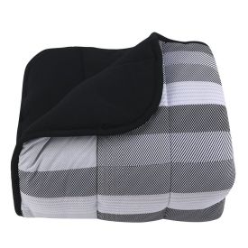  Edredom Queen 100% Algodão Malha Havan Casa 1 Pç - Kent Preto