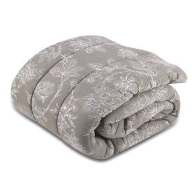  Edredom Queen 100% Algodão Malha Havan Casa 1 Pç - Constance Taupe