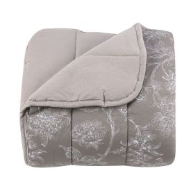  Edredom Queen 100% Algodão Malha Havan Casa 1 Pç - Constance Taupe