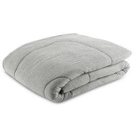 Edredom Queen De Malha Urban Confort Havan Casa - Cinza Preto