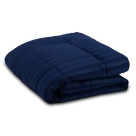 Edredom Queen Toque de Pluma Firenze Havan Casa - Azul Marinho
