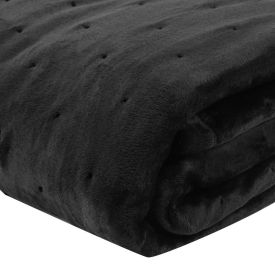 Edredom Solteiro 100% Poliéster Siena Ultraplush Havan Casa - Onix