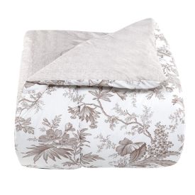 Edredom Solteiro 100% Algodão Buona Fortuna - Serena Cru