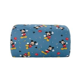 Edredom Solteiro 100% Poliéster Disney Hedrons - Mickey Dance Rotativo