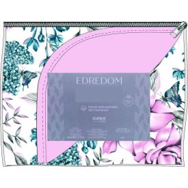 Edredom Solteiro Malha 100% Algodão Montreal Havan Casa - FLOURISH/ROSA MAKE