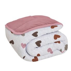 Edredom Solteiro Mônaco Plush Dupla Face Havan Casa - Eloá Taupe