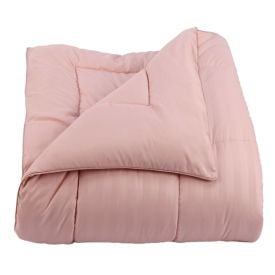 Edredom Solteiro Toque de Pluma Firenze Havan Casa - Rosa Pétala