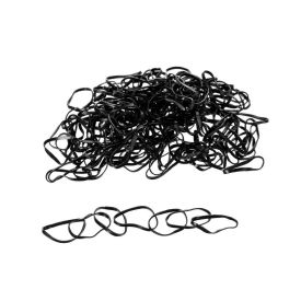 Elástico De Silicone Preto Proart - 200 Unidades