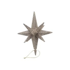Estrela 14 Pontas 14 Cm Havan Casa - Champanhe