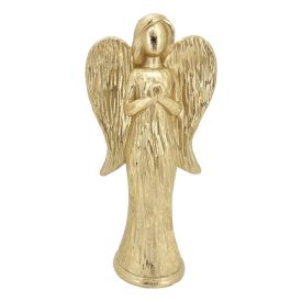 Enfeite Natalino Anjo Dourado 17 Cm Tuut - 30876