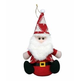Enfeite Papai Noel Vermelho E Branco 25 Cm Havan Casa - ST79334