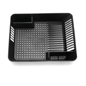 Escorredor  de Louças em Plástico Basic Coza 45Cm - Preto