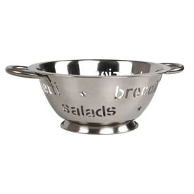 Escorredor de Macarrão Letrinhas Havan Casa 24Cm - Inox