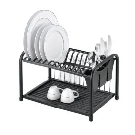 Escorredor Gaivota Black Arthi - Aço Inox