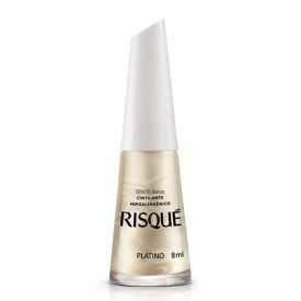 Esmalte Risqué 8Ml - Platino