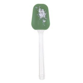 Espátula De Silicone 25Cm Finecasa - Rosas Verde