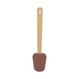 Espátula de Silicone com Cabo de Bambu 29Cm Havan Casa - Marrom Rosado