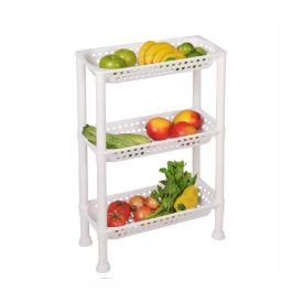 Estante Multiuso Branca Com 3 Bandejas - Ordene