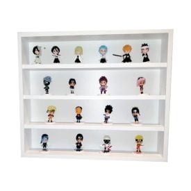 Estante Para Bonecos Colecionais Ferbatke Em Mdf - Branco