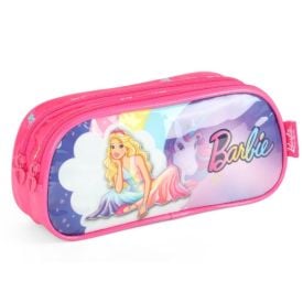 Estojo Duplo Infantil Luxcel Barbie - Sortido