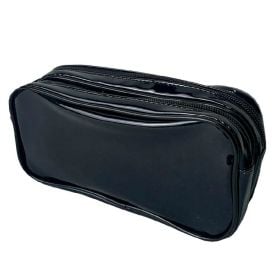 Estojo Duplo Metalizado Preto Viniforte - 30757